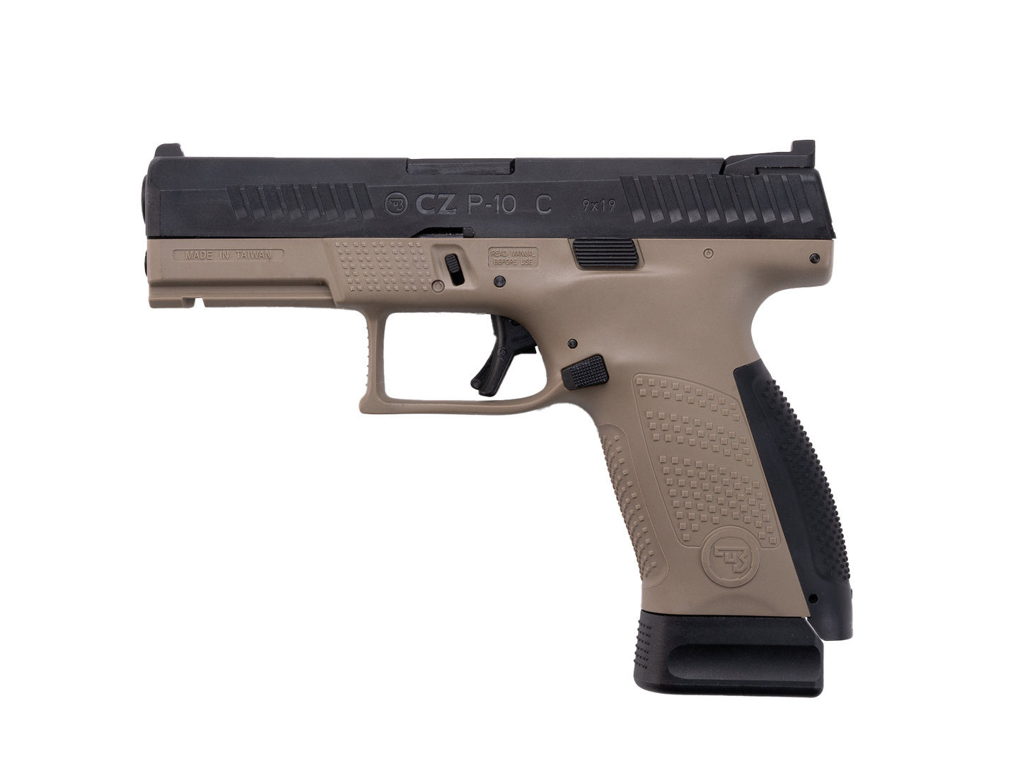 CZ P-10C BlowBack Dual Tone, FDE