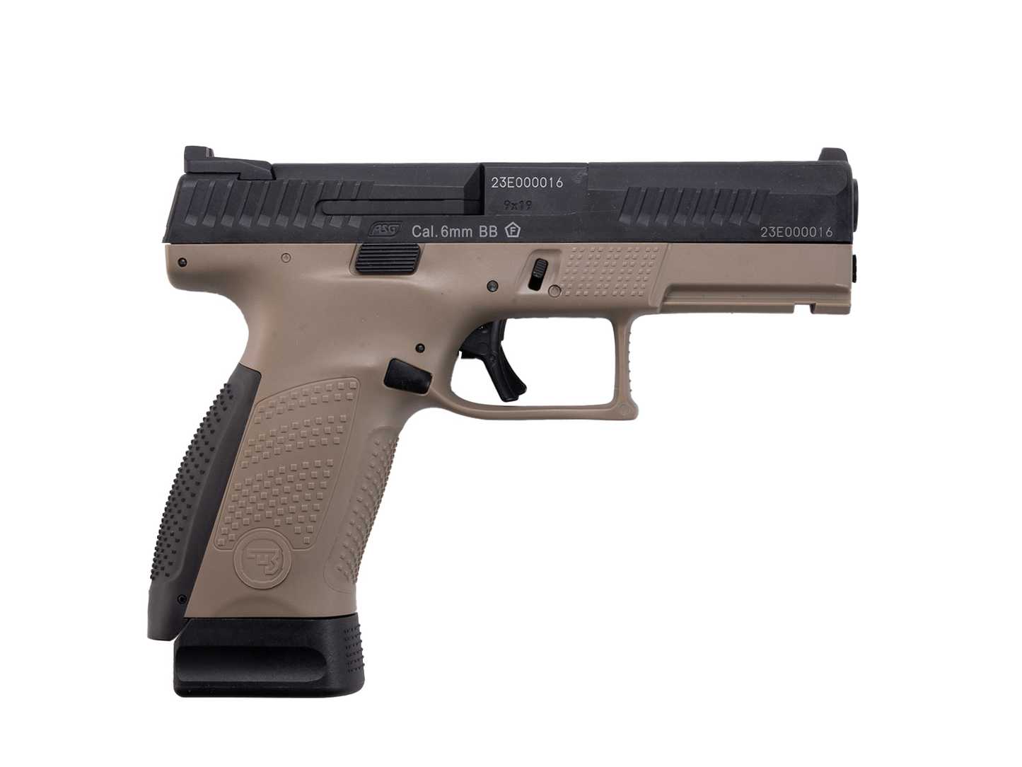 CZ P-10C BlowBack Dual Tone, FDE