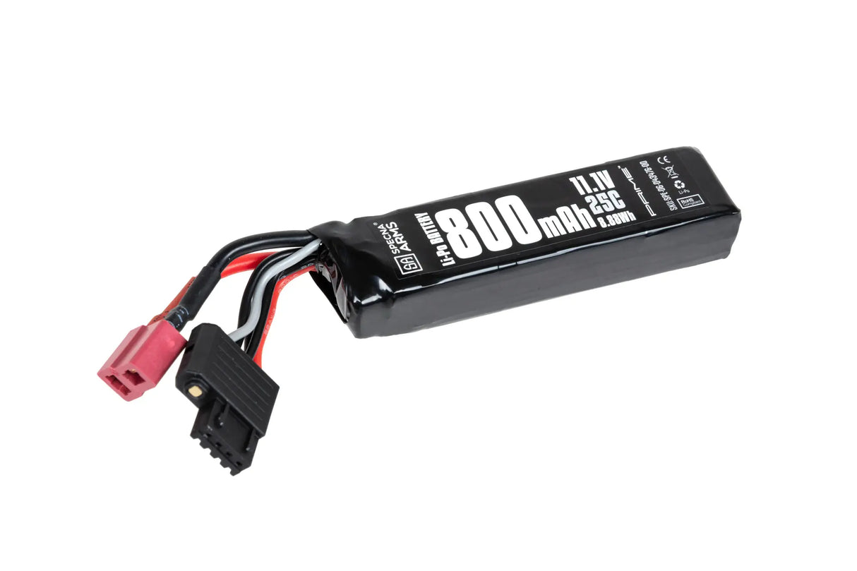 Battery Li-Po Specna Arms x Gens Ace 800 mAh 25C 11.1V T-Deans G-Tech
