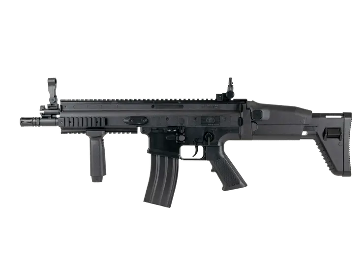 FN Scar-L, Manuel, 0.9 J - Sort