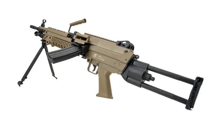 FN Herstal M249 PARA Tan, AEG ETU System