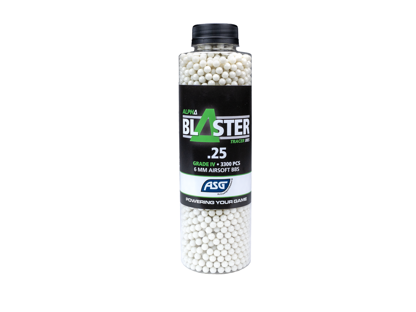 Alpha Grøn Tracer Kugler, 0.25G, 3300styk