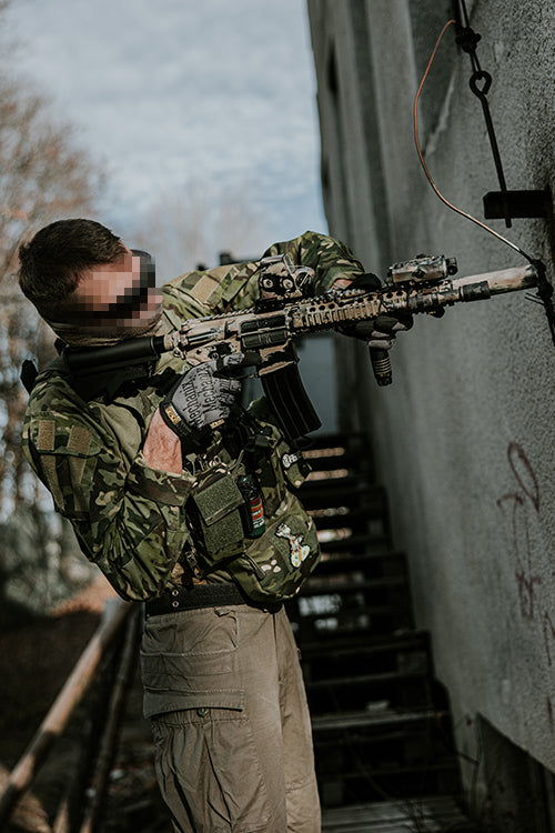 CM.105 Daniel Defense MK18 Eshooter ETU, GEN-2 - Sort