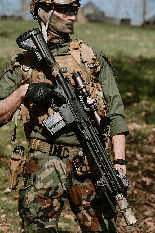 Airsoft Replica EC-203 Avanceret Edition (opgraderet gearkasse, programmable ETU)