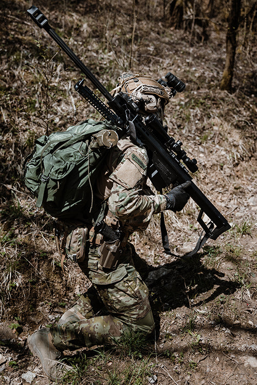 Airsoft riffel Barrett M82A1 helmetal AEG