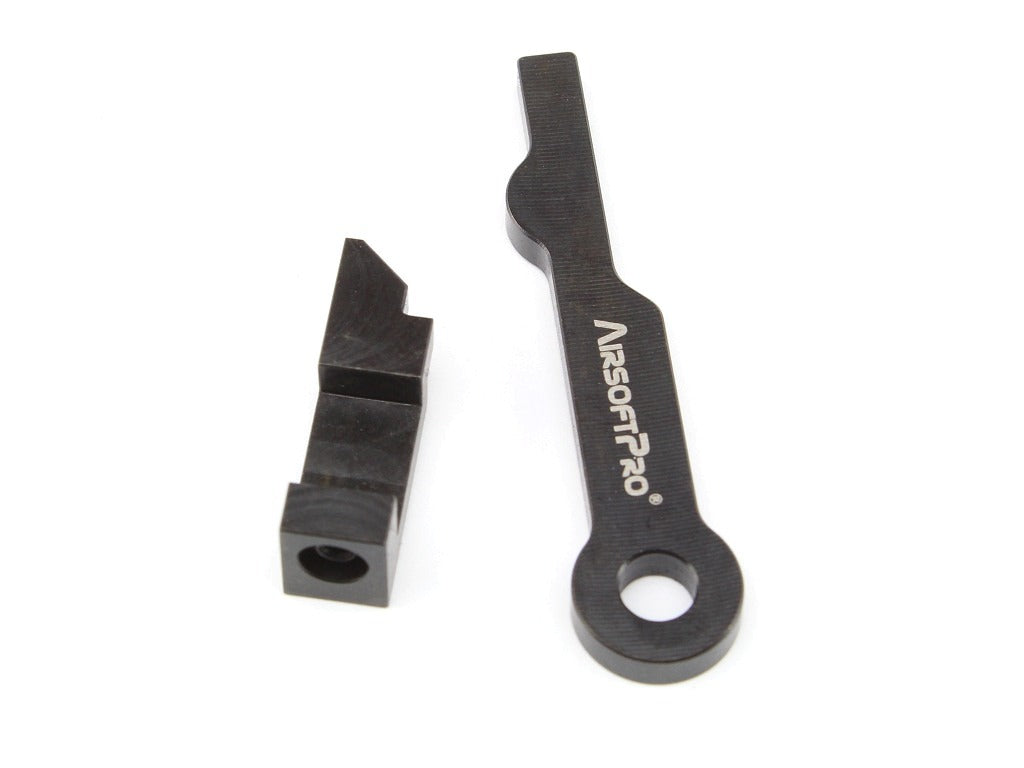AirsoftPro Steel Lever and Piston Sear ARES Amoeba Striker AS-02