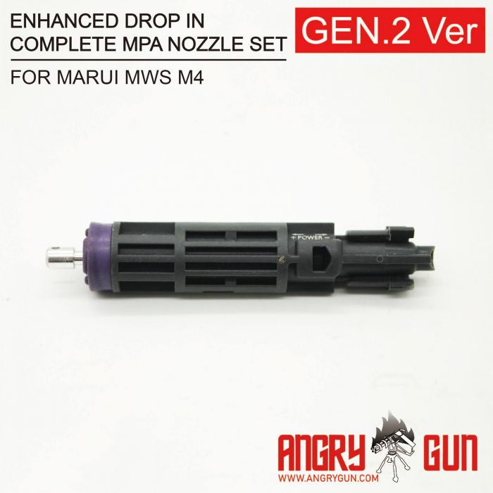 Angry Gun MPA nozzle set Gen 2 til Tokyo Marui MWS M4