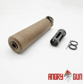 Angry Gun QD SOCOM416 lyddæmper 14 mm CCW med fulde markeringer
