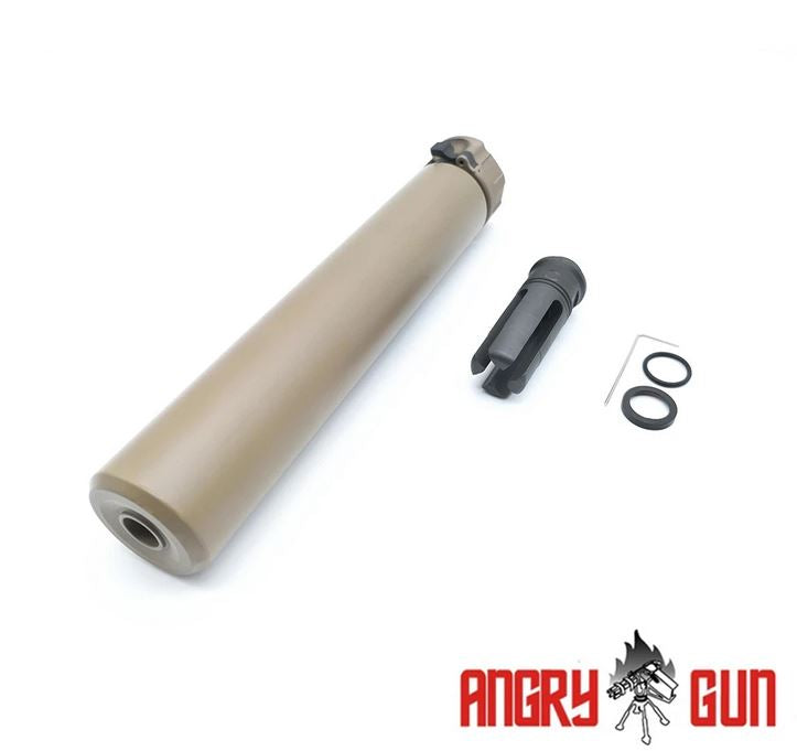 Angry Gun QD SOCOM762 lyddæmper med QD flash hider, 14 mm CCW