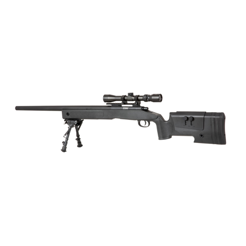 SA-S02 CORE™ Sniper Rifle med Scope og Bipod - Black