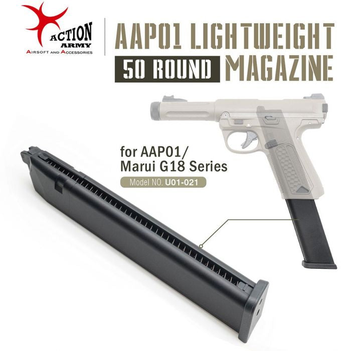 Action Army 50 Skuds APP01 GAS Magasin