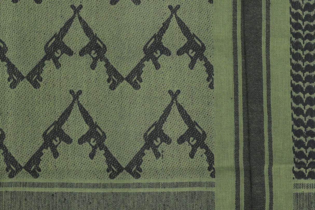 Specna Arms Shemagh Double Gun Sling Black and Green