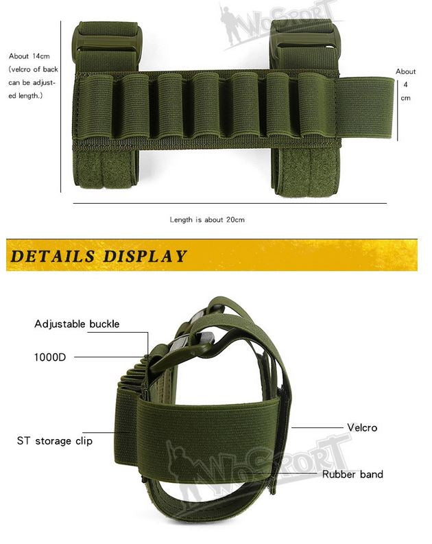 WST 7-Round Shotgun Stock Sleeve