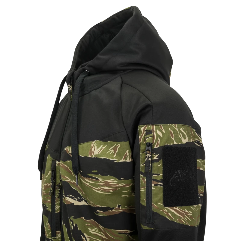 Rogue Hoodie (FullZip) - Black / Desert Night Camo