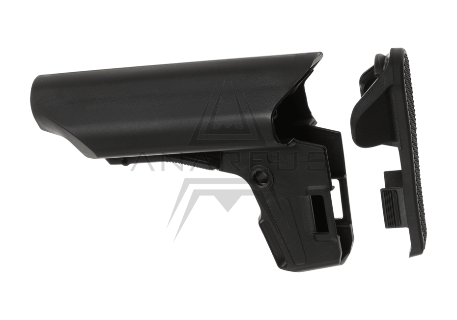 PTS Enhanced Polymer Stock EPS kolbe til M4-buffer tube – sort