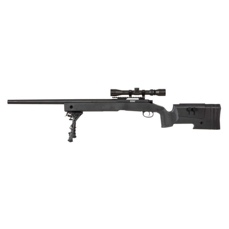 SA-S02 CORE™ Sniper Rifle med Scope og Bipod - Black