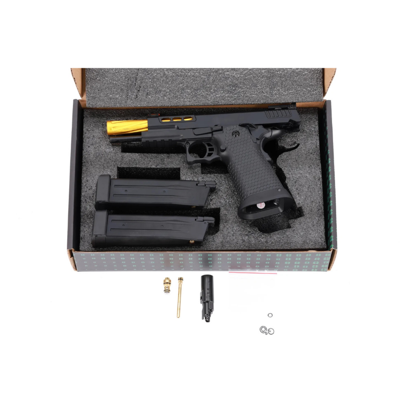 SA-VGP06 VAPOR GBB Pistol - Black/Gold