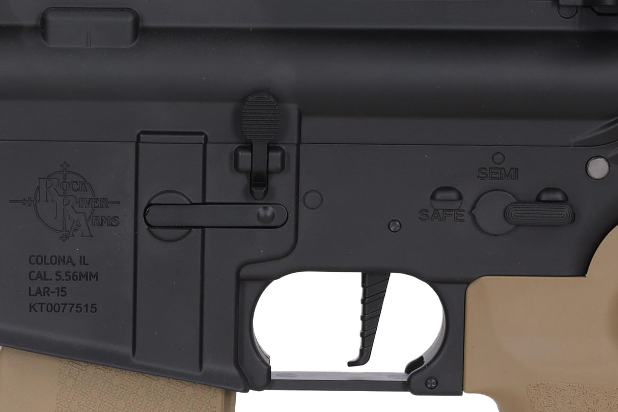 Rock River Arms M4/AR15 SA-E03 EDGE Gen.2 AEG Assault Rifle 14.5" – Half-Tan