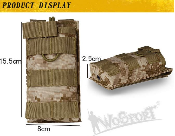 WST MOLLE Open Single M4 / AR15 Magazine Pouch