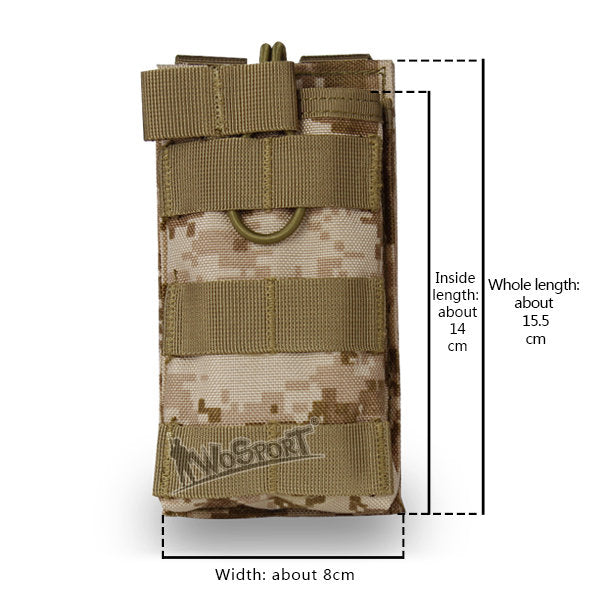 WST MOLLE Open Single M4 / AR15 Magazine Pouch