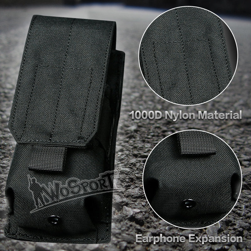 WST MOLLE AR15 / M4 Single Magazine Closed Pouch