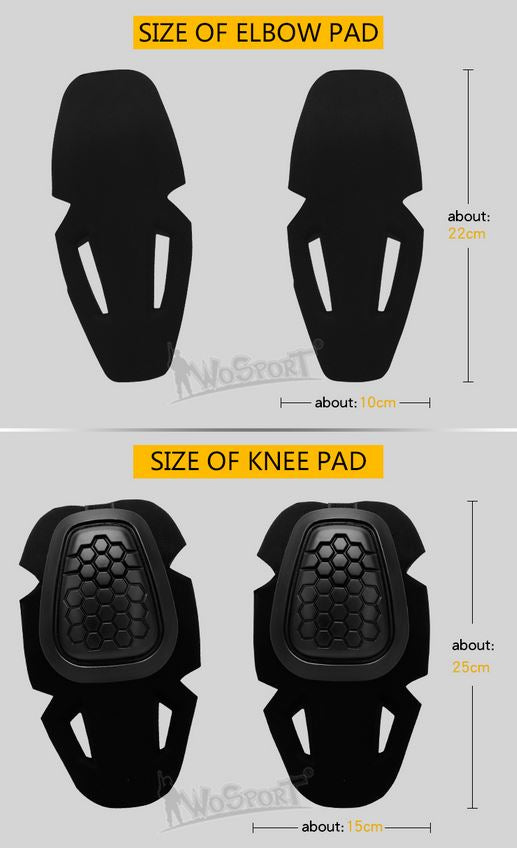 WST G4 Combat Uniform Protector Pads Set