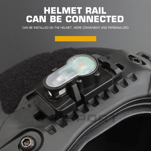 WST ARC Helmet Rail Position Light (Red LED)