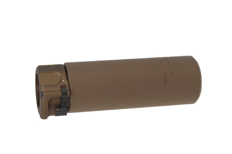 Angry Gun QD Mini SOCOM556 lyddæmper med 14 mm CCW-gevind