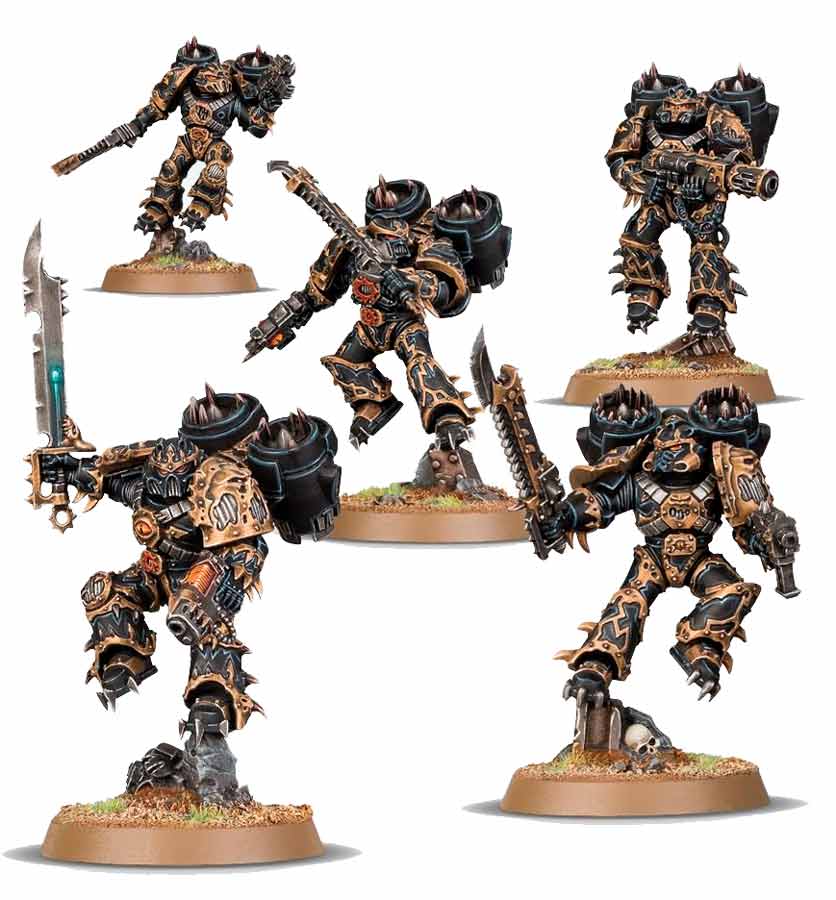 Chaos Space Marine Raptors