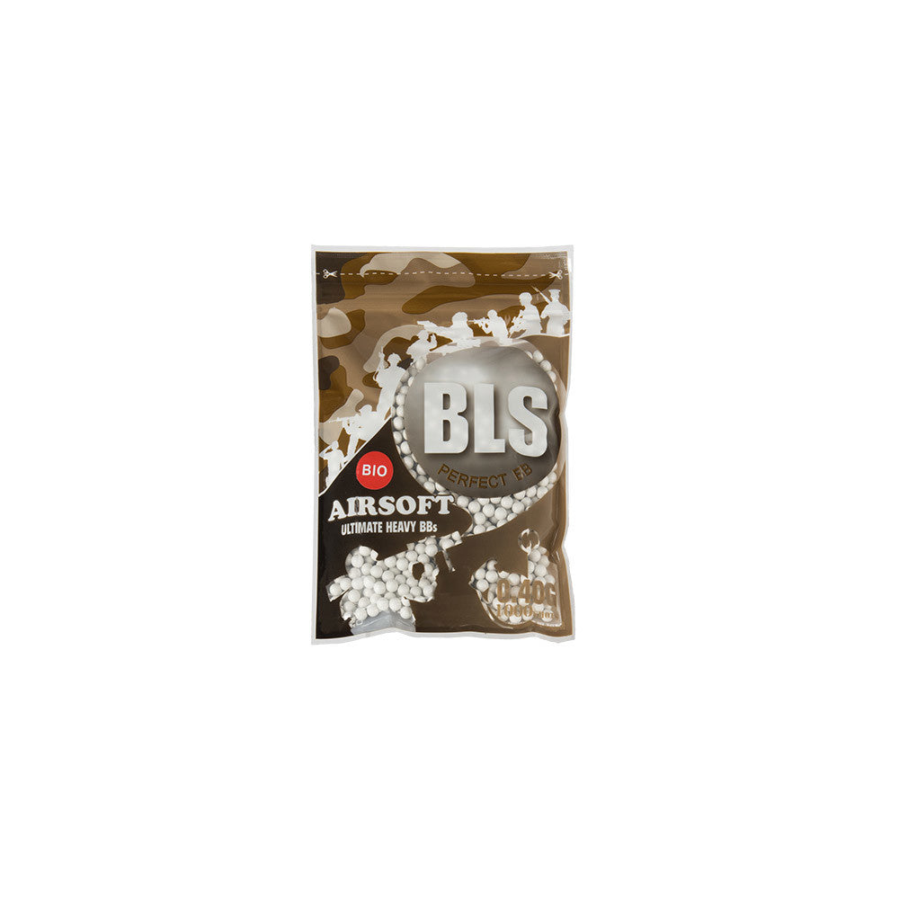 BLS BIO Ultimate Heavy Kugler 0,40g 1000 stk. - Hvid
