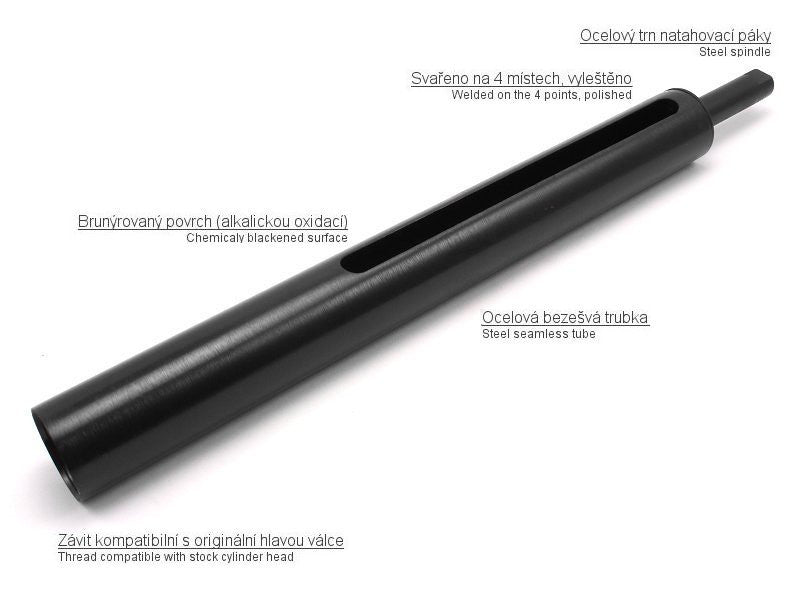 AirsoftPro CNC Steel Cylinder for WELL MB4404 / 05 / 10 / 11