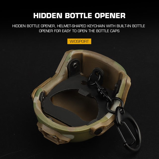 WST FAST Helmet Bottle Opener with Carabiner