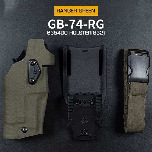 WST 6354 DO Holster Glock 17 with X300 Flashlight, Right-Handed