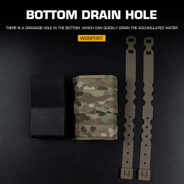 Fast Type Single 7.62 Magasin Pouch Til AK - Multicam