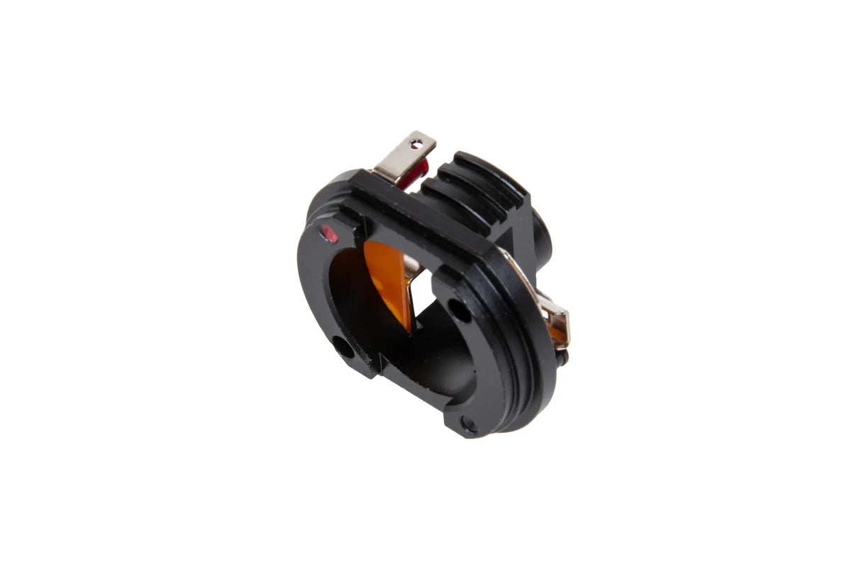 Aluminum lower motor cover Specna Arms Dark Matter™ Black