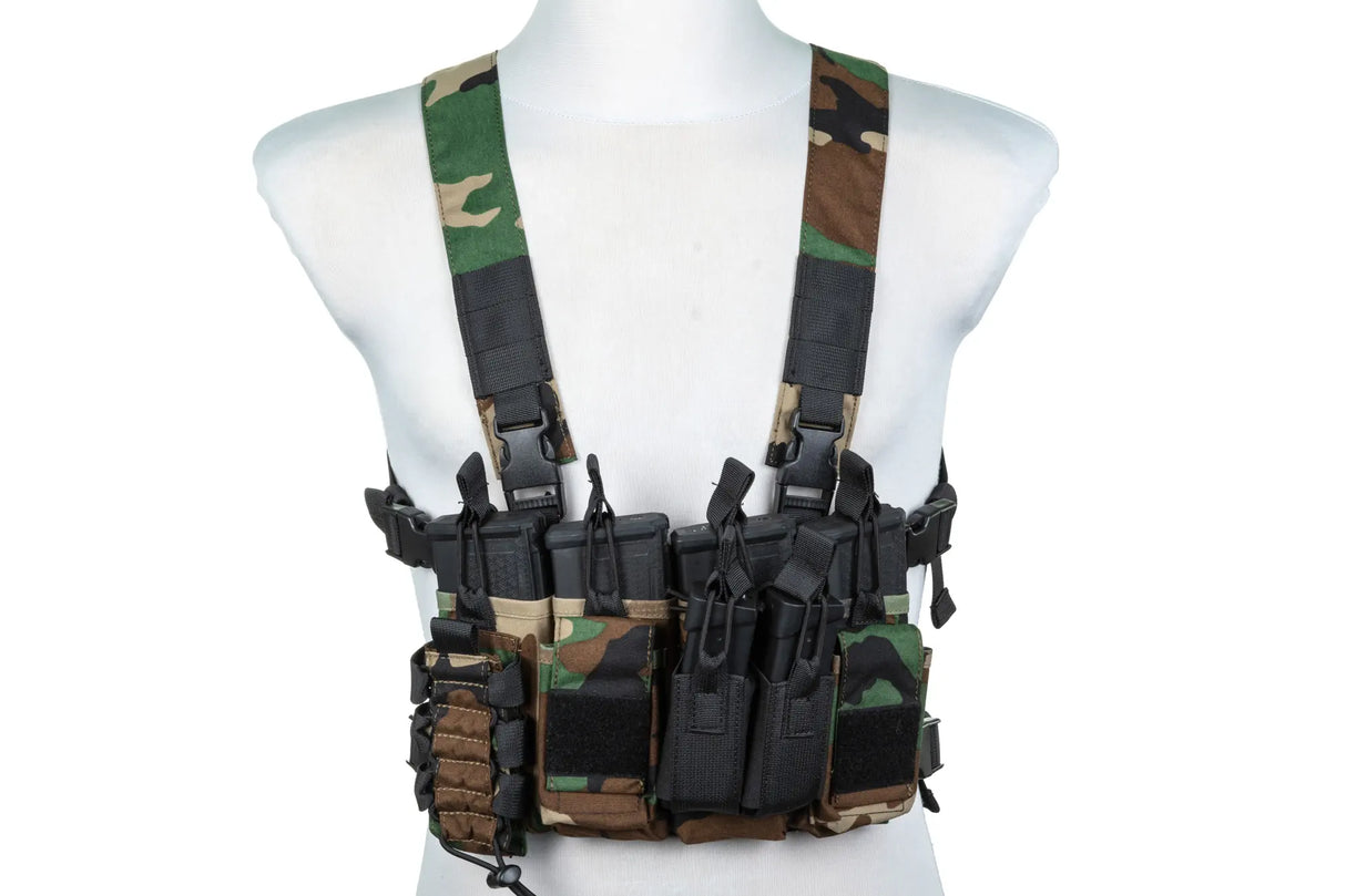 Specna Arms Tactical Adaptive Chest Rig Vest - Woodland