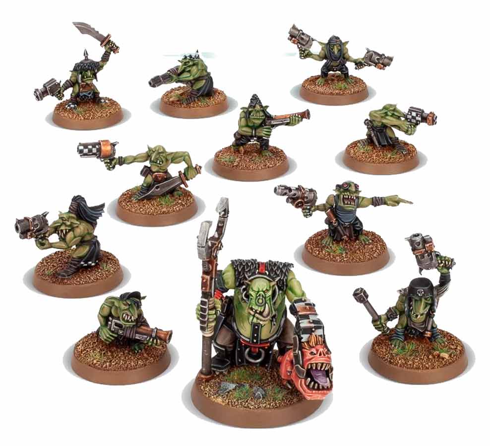 Orks Runtherd and Gretchin