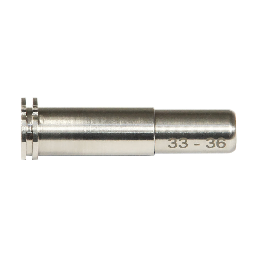JUSTERBAR TITANINUM CNC NOZZLE 33-36MM