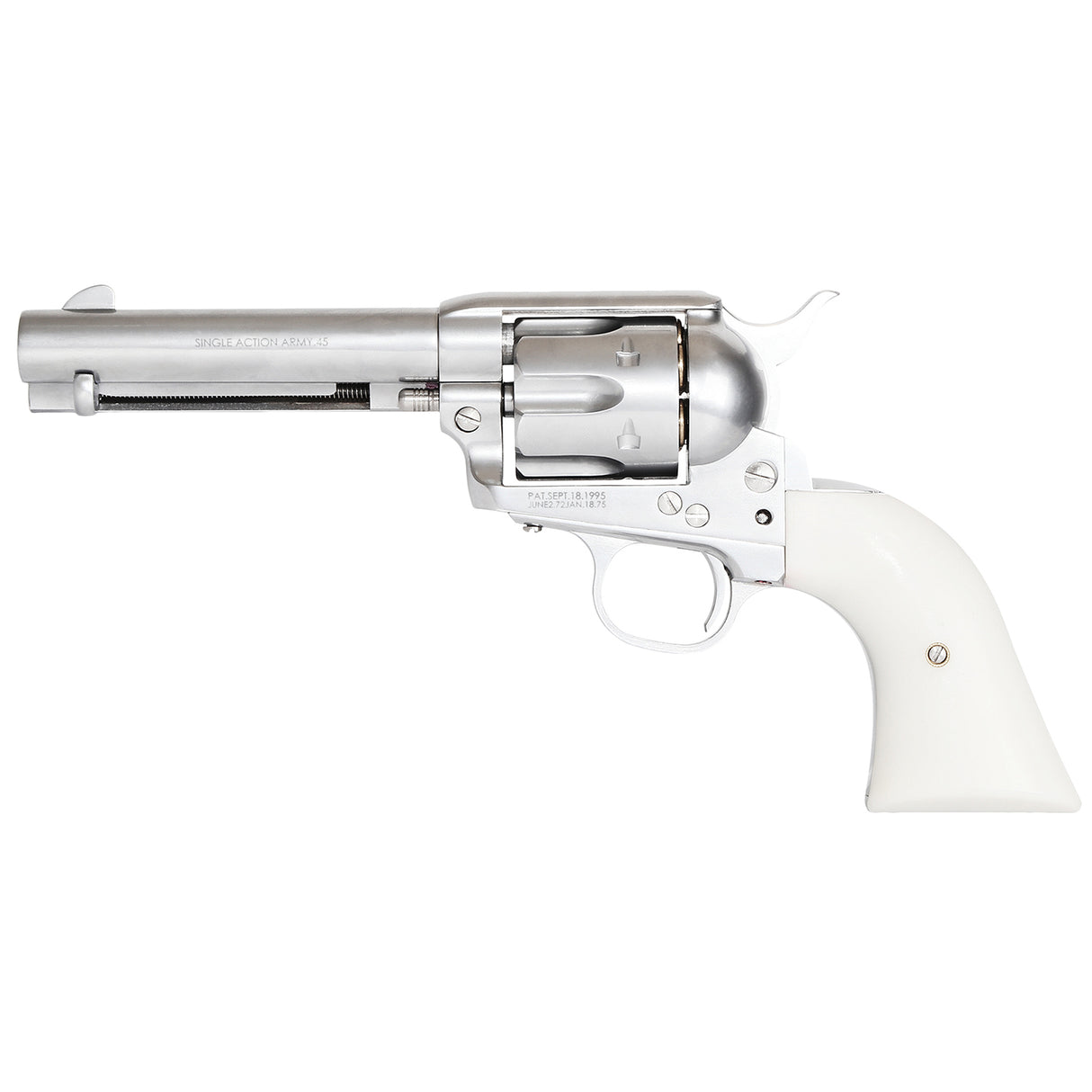 SSA .45 Peacemaker Revolver S 4" (Silver) - ver.2