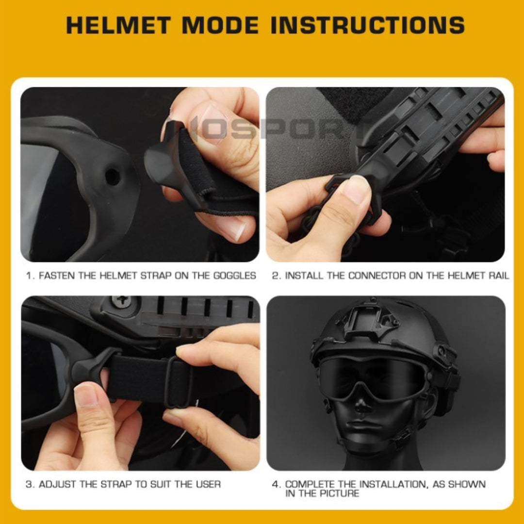 WST ANT Safety Goggles, Clear Lens