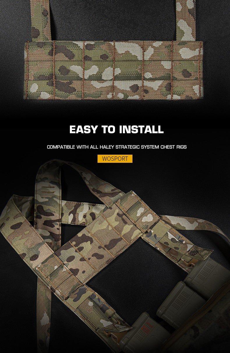WST Chest Rig MOLLE Expansion Panel