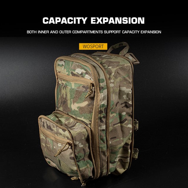 WST MOLLE Tactical FLAT Backpack 2.0