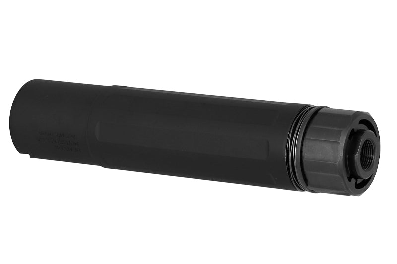 Angry Gun DASM-S QD lyddæmper med flashhider, 14 mm CCW, sort