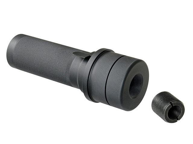 5KU PBS-1 Mini Airsoft Lyddæmper til AK – Sort