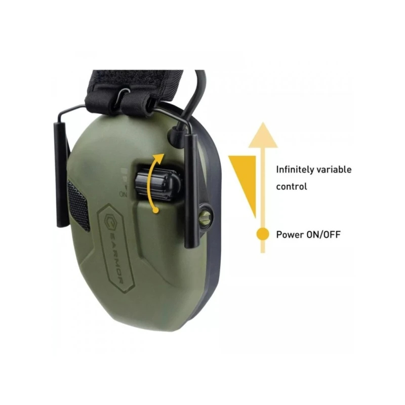 Earmor M300A Electronic Hearing Protector – Coyote Brown