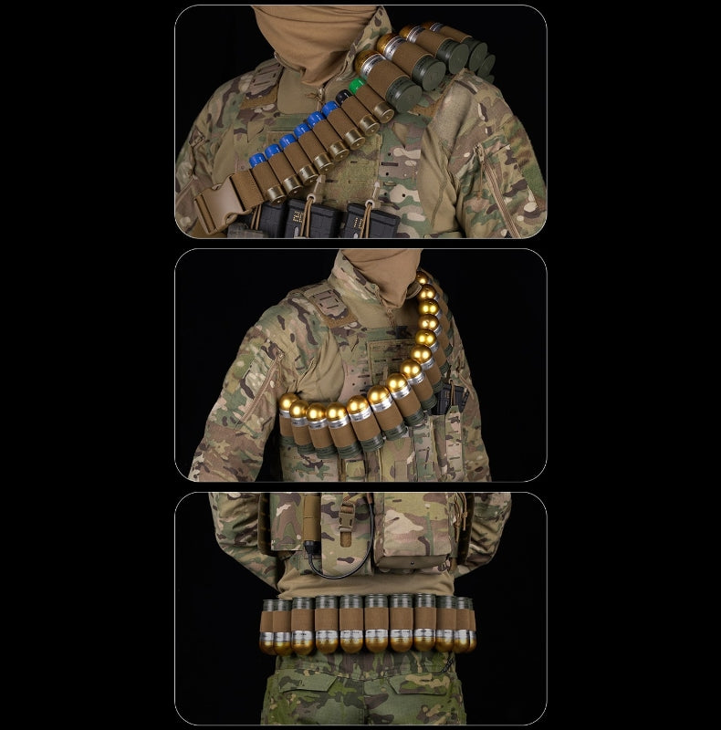 WST Bandolier Belt for 16× 40mm Grenade Shell