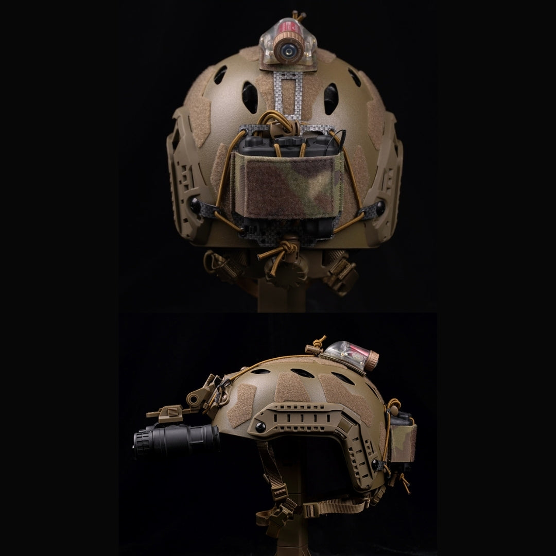 WST NVG Battery Helmet Pouch, VELCRO Mount
