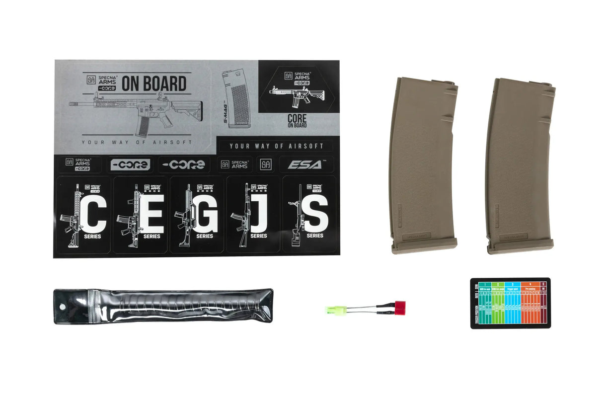 Specna Arms SA-C09 CORE™ Gen.2 HAL ETU™ Half-Tan airsoft Carbine