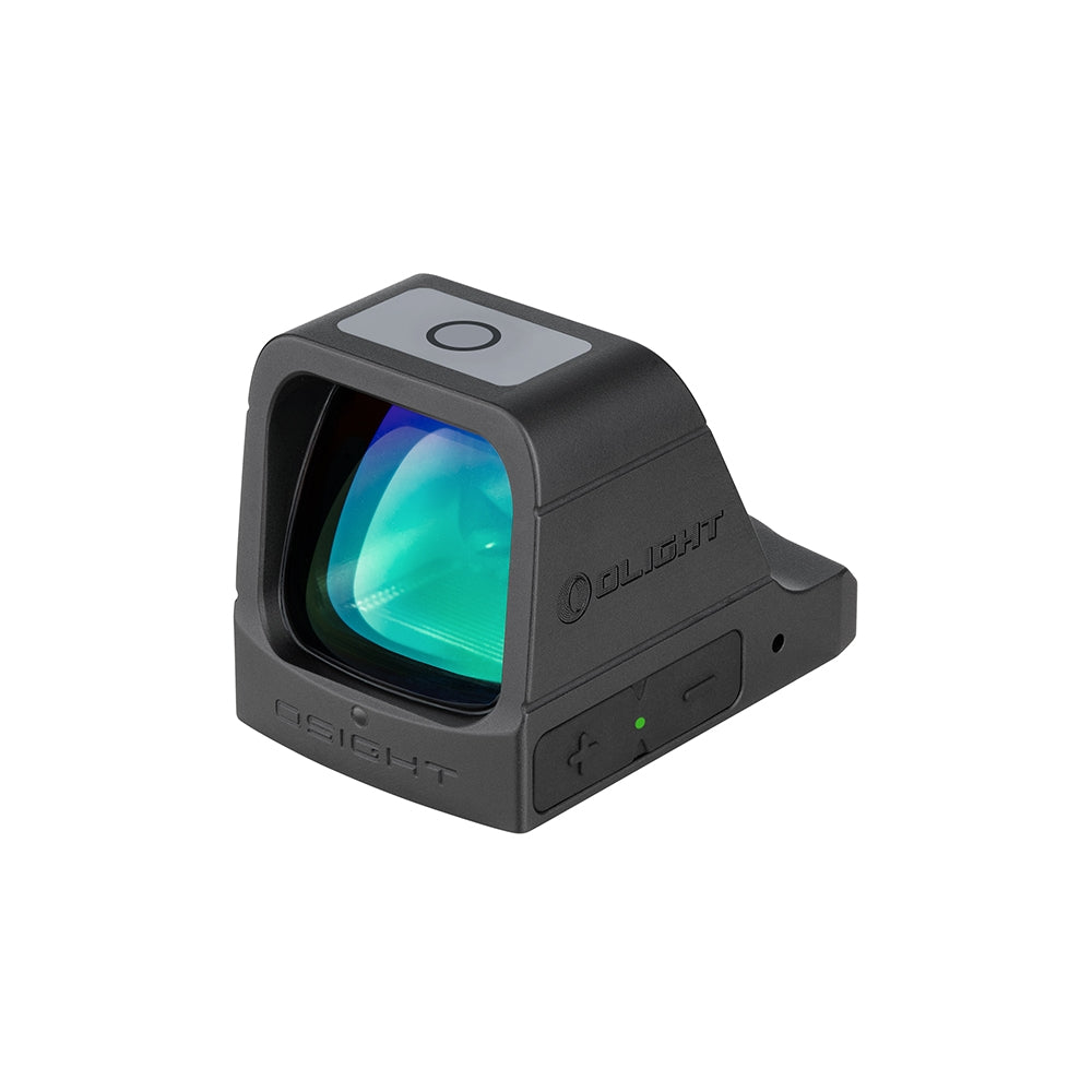 OLIGHT OSIGHT rødpunktsigte med grøn 3 MOA dot og ladecover, sort