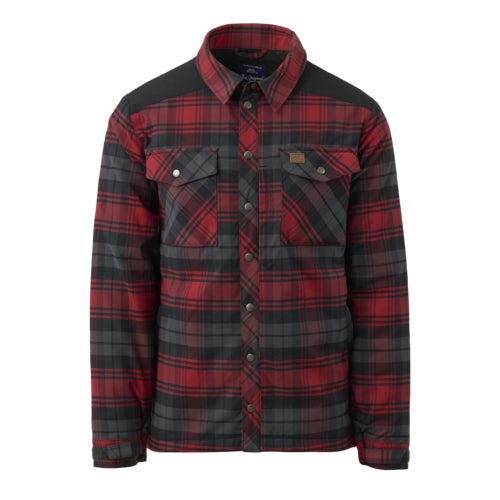 HELIKON WINTER WARDEN Shirt, Long Sleeve - Slate Crimson Plaid